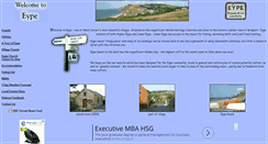 Desktop Screenshot of eype-dorset.co.uk