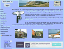 Tablet Screenshot of eype-dorset.co.uk